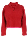 JACQUEMUS LE POLO NEVE,213KN61239483 RED