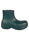 Bottega Veneta 55mm Puddle Rubber Ankle Boots In Inkwell