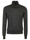 Tagliatore Turtleneck Sweater In Grey
