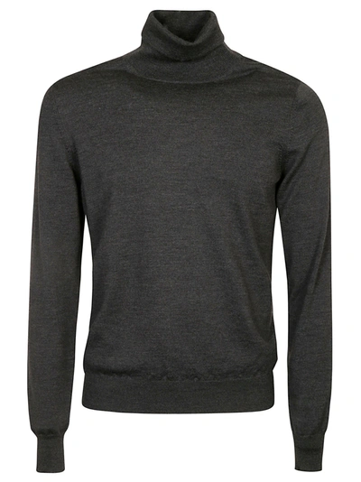 Tagliatore Turtleneck Sweater In Grey