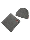 DSQUARED2 RIBBED KNIT BEANIE SET,KNM0065 05M022522122