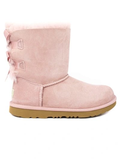 Ugg Kids' Boots In Pink Sheepskin In Rosa