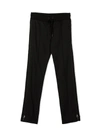 Givenchy Drawstring Straight-leg Trousers In Nero