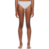Skims Grey Cotton 2.0 Cheeky Tanga Briefs In L H Grey