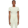 Skims Off-white Cotton 2.0 Jersey T-shirt In Bone