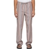 PAUL SMITH MULTICOLOR SIGNATURE STRIPE PYJAMA LOUNGE PANTS