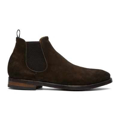 Officine Creative Brown Providence 3 Chelsea Boots