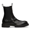 OFFICINE CREATIVE BLACK ISSEY 2 CHELSEA BOOTS