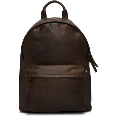 Officine Creative Brown Oc Backpack In T.moro 25