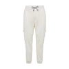BRUNELLO CUCINELLI FRENCH TERRY TROUSERS,CUC5P53GWHT