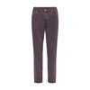 BRUNELLO CUCINELLI TRADITIONAL FIT FIVE-POCKET TROUSERS,CUCWMN8SPUR