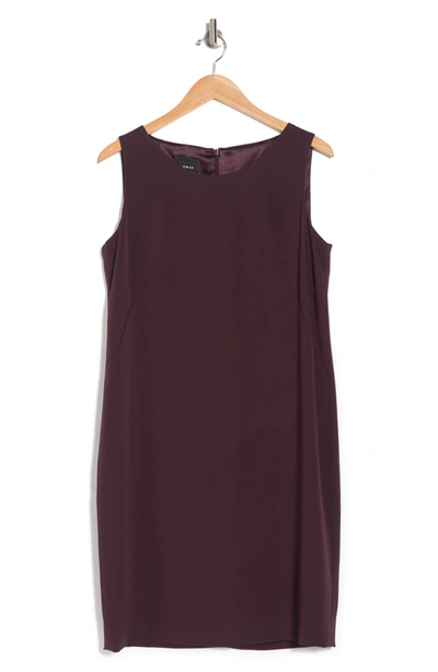 Akris Silk Blend Solid Shift Dress In 176-vamp