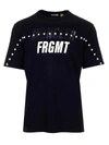 MONCLER FRAGMENT HIROSHI FUJIWARA T-SHIRT IN BLACK