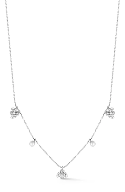 Sphera Milano Sterling Silver Bee Necklace