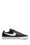 Nike Court Legacy Sneaker In 002 Black/white