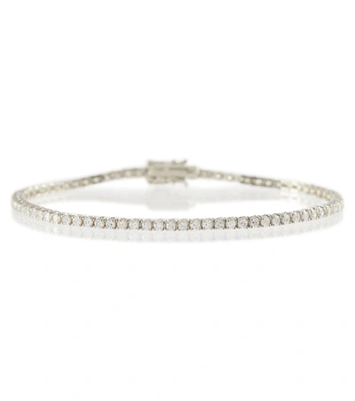 Sydney Evan Tennis 14kt White Gold Bracelet