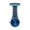 Bermuda Watch Company Callista Rose Gold/royal Blue Link Fob In Link