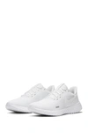 Nike Revolution 5 Running Shoe In 104 White/white