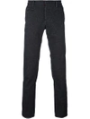 INCOTEX TEXTURED TAILORED TROUSERS,1ST6004049811650675