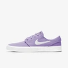 Nike Sb Zoom Stefan Janoski Canvas Rm Skate Shoes In Lilac,lilac,white,white