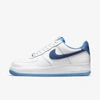 Nike Air Force 1 '07 Men's Shoes In White,university Blue,sail,deep Royal Blue