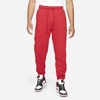 Jordan Essentials Men's Fleece Pants In Red