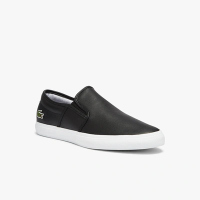Lacoste Men's Tatalya Leather Slip-on - 13 In Black