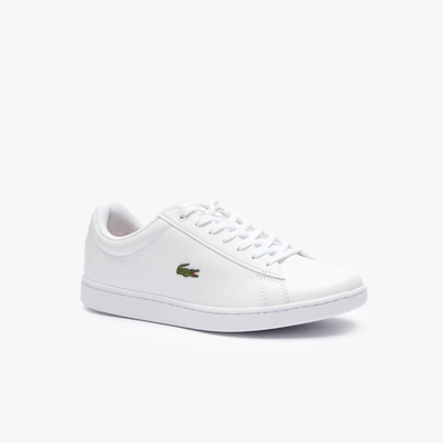 Lacoste Women's Hydez Leather Sneakers - 8 In White