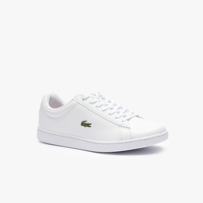 Lacoste Women's Hydez Leather Sneakers - 7.5 In White