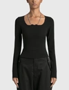 Alyx Chain-link Long-sleeved Top - Atterley In Black