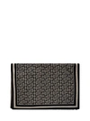 Balmain Monogram Pattern Scarf In Ivory