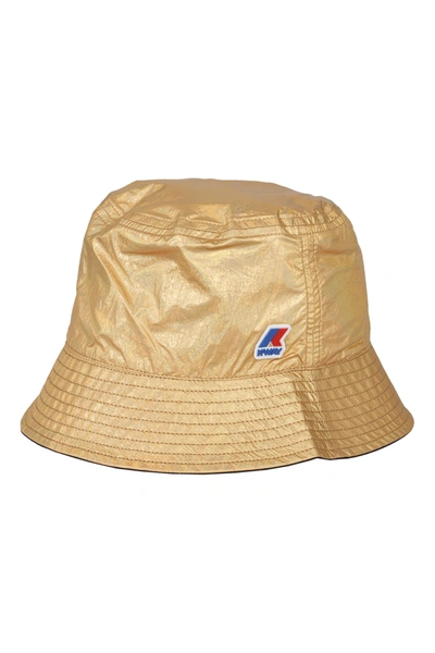 K-way Hat In Gold Metal Black