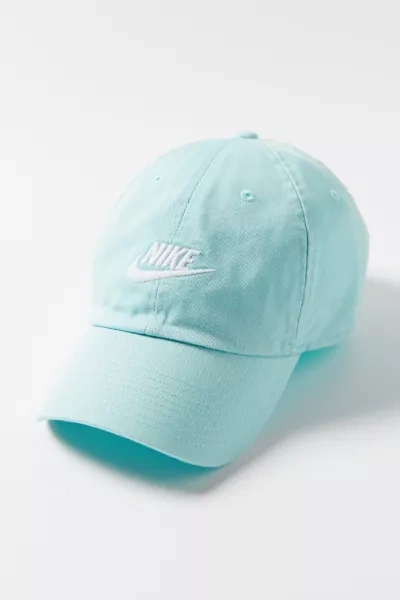 Nike Sportswear Heritage86 Futura Washed Baseball Hat In Green