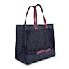 Heating & Plumbing London Leave No Trace" Denim Tote Bag - Purple