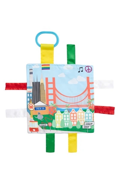 Baby Jack And Company Babies' San Francisco Theme Crinkle Toy In Blue