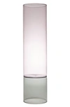 ICHENDORF BAMBOO GROOVE GLASS VASE,09367195