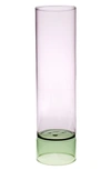 ICHENDORF BAMBOO GROOVE GLASS VASE,09367203