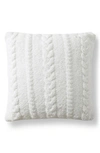 Sunday Citizen Braided Accent Pillow In Off White