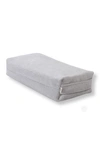 Sunday Citizen Crystal Bolster Pillow In Cloud Grey