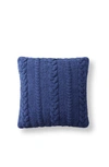 Sunday Citizen Braided Accent Pillow In Navy