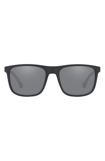 Dolce & Gabbana 50mm Cat Eye Sunglasses In Black