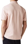 Lacoste Pique Cotton Polo In Pink