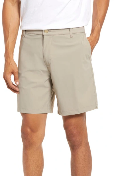 Rhone Flat Front Resort Shorts In Khaki