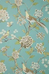 York Wallcoverings Fanciful Wallpaper In Blue