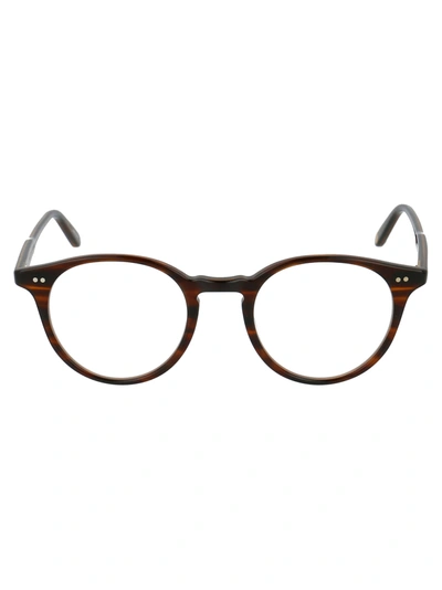 Garrett Leight Clune 47 Glasses In Brandy Tortoise