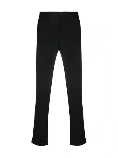 Comme Des Garçons Homme Deux Comme Des Garçons Homme Plus Striped Tailored Pants In Black