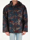 DIOR DIOR HOMME X PETER DOIG CAMOUFLAGE HOODED ANORAK