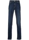 ALEXANDER MCQUEEN MID-RISE SLIM-FIT JEANS,67012ABA-A438-4646-1C56-2AFBE45CAA97