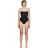 Lido Black Ventiquattro One-piece Swimsuit In Multi-colored