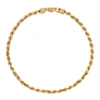 EMANUELE BICOCCHI GOLD ROPE CHAIN NECKLACE